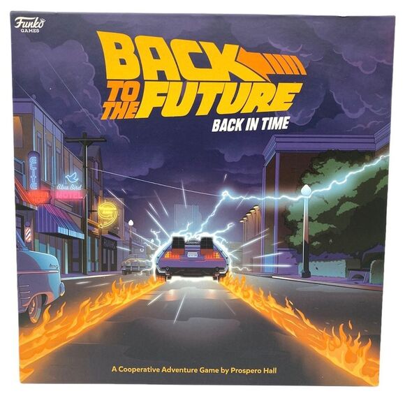 Funko Back To The Future - Back In Time Strategy Board Game - Picture 1 of 9
